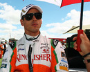 Adrian Sutil ahead of the race