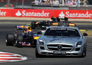 The safety car bunches up the pack