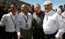 Frankie Dettori, Sir Stirling Moss, Jean Todt and Bernie Ecclestone