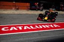 Pierre Gasly pulls out of the Red Bull garage
