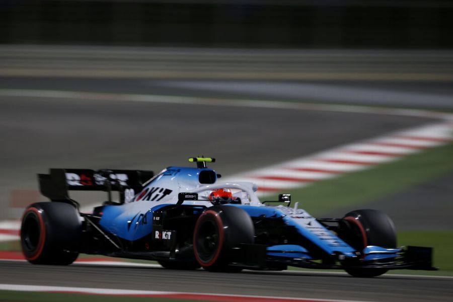 Robert Kubica on track in the Williams