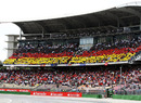 The main grandstand in the stadium section