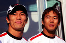 Takuma Sato and Sakon Yamamoto