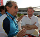 Durango team principal Ivone Pinton with Jacques Villeneuve 