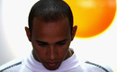 Lewis Hamilton had limited track time on Friday