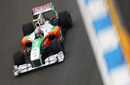 Tonio Liuzzi turns his Force India into the corner