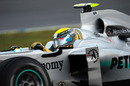 Nico Rosberg in action on Saturday