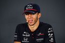 Pierre Gasly in the Press Conference