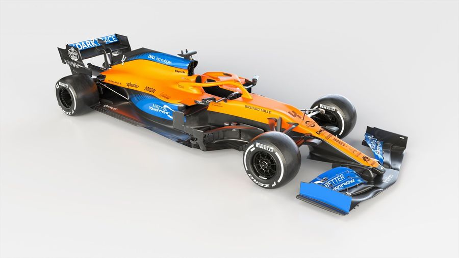 McLaren launched its new car MCL35 for the upcoming Formula One season