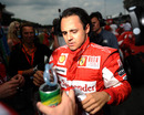 Felipe Massa ahead of the race
