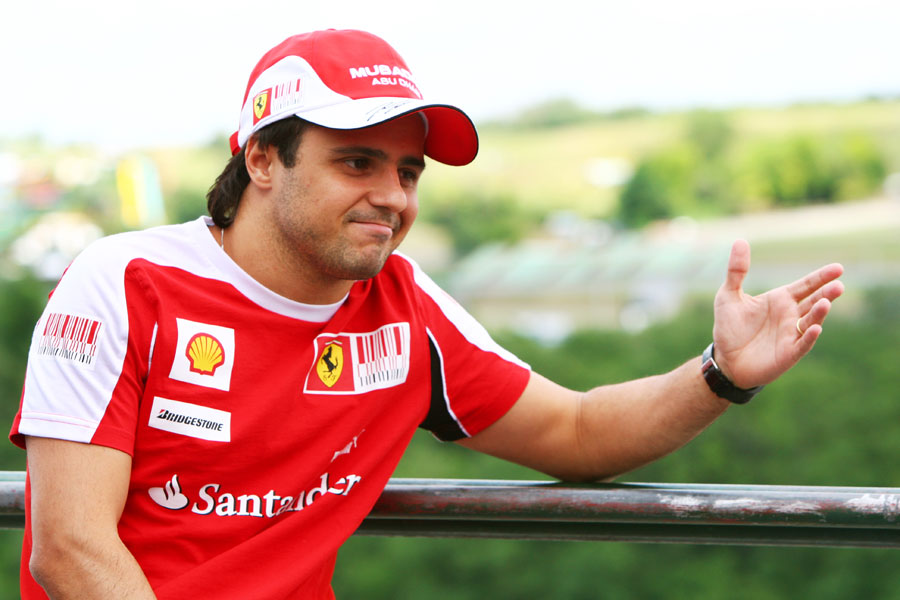 Felipe Massa in reflective mood
