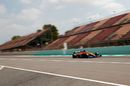 Carlos Sainz Jr on track in the McLaren