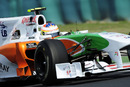 Force India test driver Paul di Resta during practice