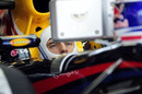 Mark Webber watches on with interest