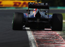 Mark Webber pushes to the limit on soft tyres