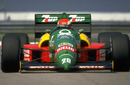Johnny Herbert on his way to fourth place in Brazil