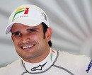 Tonio Liuzzi in the pits before qualifying for the Turish Grand Prix