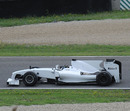Nick Heidfeld tests Pirelli's 2011 tyres in his Toyota TF109 at Mugello, Italy