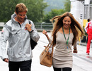 Jenson Button and girlfriend Jessica Michibata