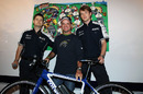 Cosworth presents a bike to Rubens Barrichello for reaching 300 grands prix 
