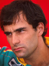 Benetton driver Emanuele Pirro during the 1989 Formula One World Championship