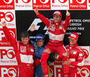Felipe Massa celebrates his maiden grand prix victory in Turkey