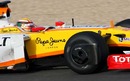 Ho-Ping Tung was testing for Renault on Wednesday at Jerez