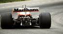 James Hunt on the limit in his McLaren