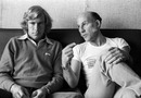 James Hunt and Stirling Moss at Zandvoort