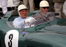 Moss with co-driver Roy Salvadori at the the 2007 Goodwood Revival