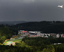General view of the Spa Francorchamps circuit on Saturday