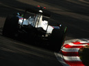 Robert Kubica out on track in the BMW Sauber
