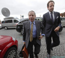 FIA president Jean Todt arrives at Ferrari's team orders hearing in Paris