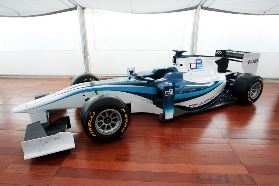 The 2011 GP2 Series car is unveiled at Monza