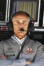 Martin Whitmarsh watches closely from the pit wall