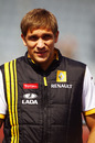 Vitaly Petrov took a five-place grid penalty before the start of the race