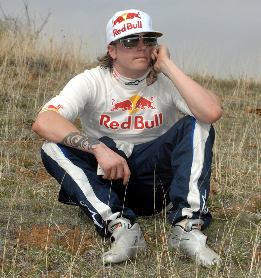 Kimi Raikkonen crashed out of Rally Mexico