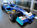 The 2005 Sauber Petronas C24 of Jacques Villeneuve 