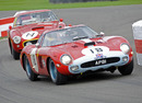 Jean Marc Gounon and Peter Hardman drive a Ferrari 250 GTO to victory