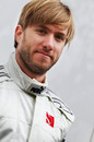 Nick Heidfeld in his new role as a Sauber driver