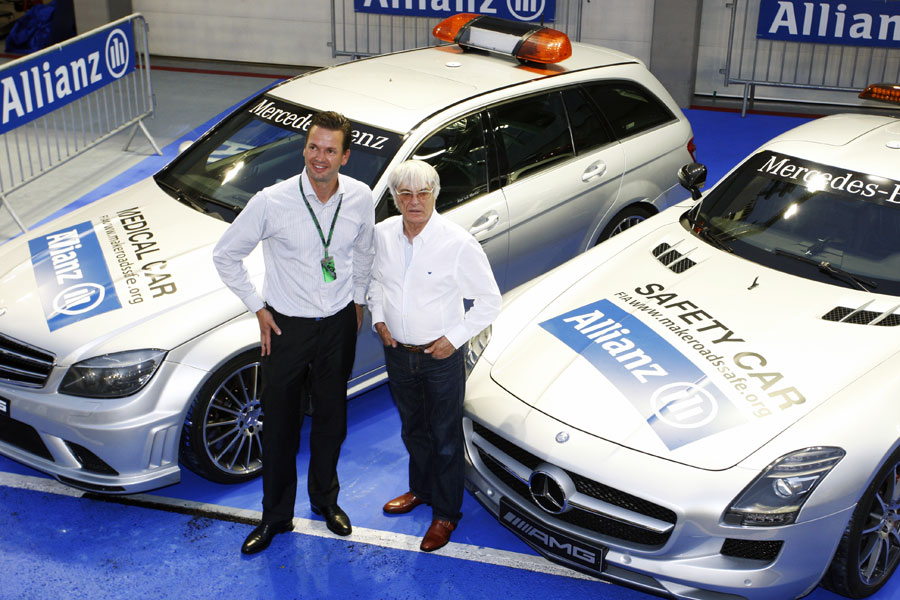 New sponsorship will appear on the safety car this weekend