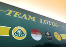 A Classic Team Lotus transporter