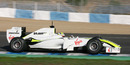 Marcus Ericsson tested for Brawn GP at the young driver testing