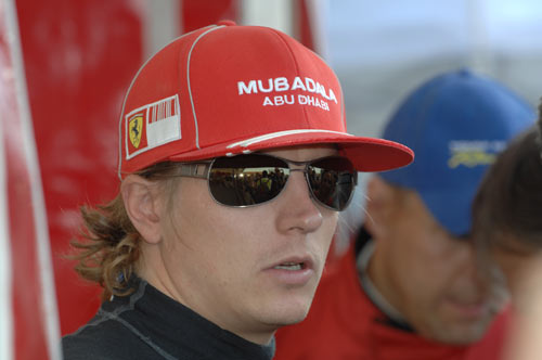 Kimi Raikkonen made his rally debut in 2009