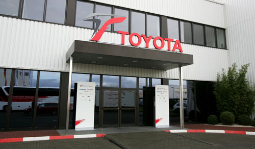Toyota's headquarters in Cologne, Germany
