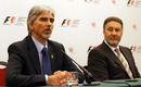 Damon Hill and Richard Phillips announced Silverstone's British GP deal