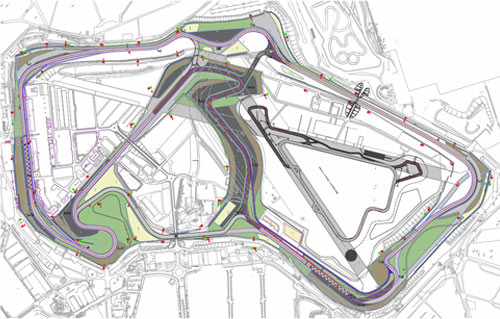 The new 'Arena' layout at Silverstone