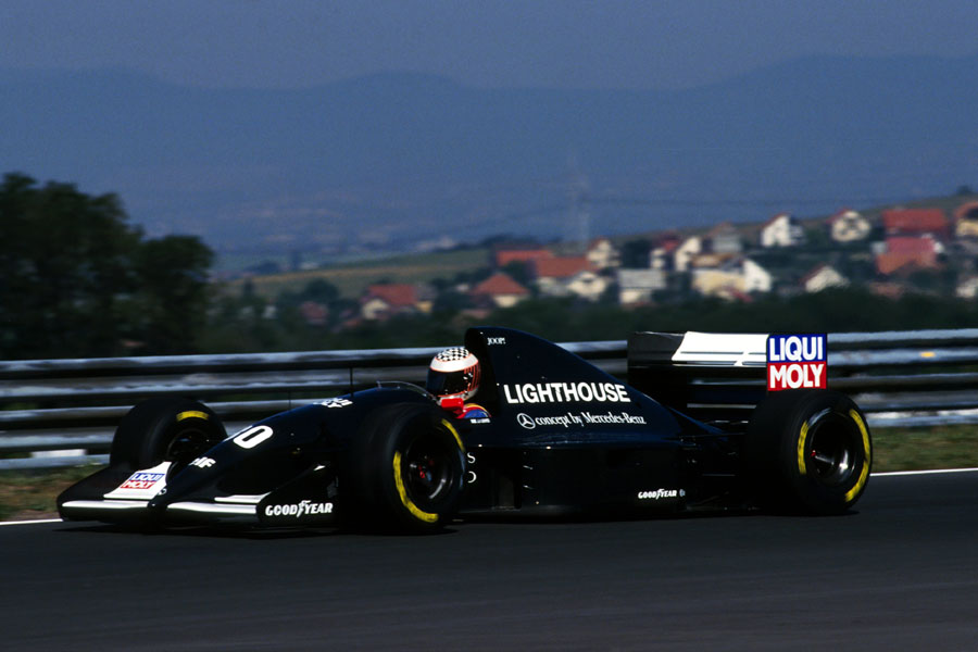 Sauber made its debut in the 1993 season