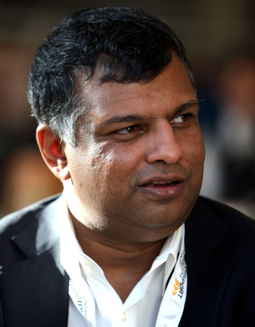 Tony Fernandes of Lotus at the motorsport business forum