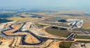 An aerial view of the Korean International Circuit just two weeks before the grand prix